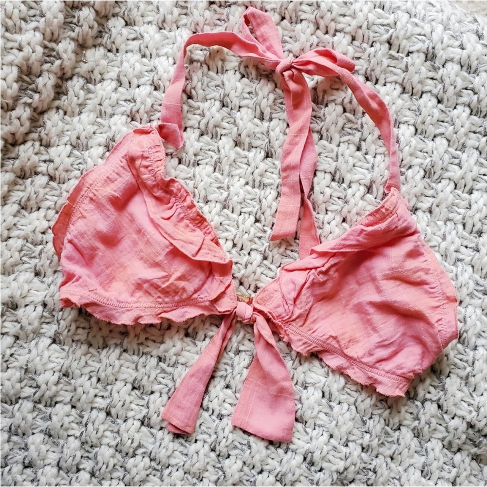 LoveShackFancy Ruffle Sun Top - Picture 2 of 7